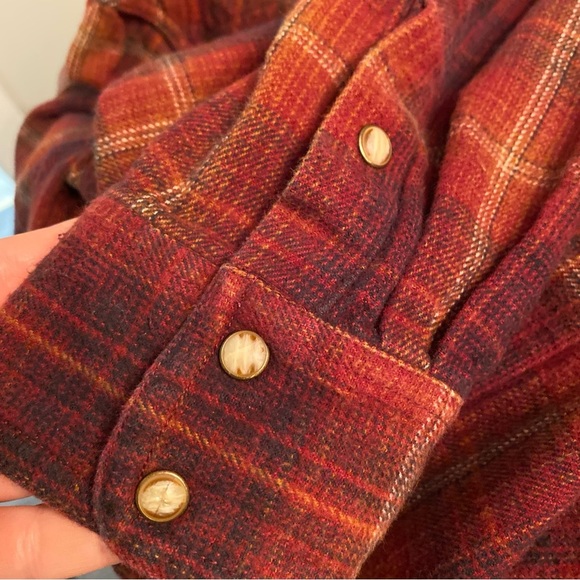 Ariat Hiller button up shirt Retro Fit shirt jacket - Picture 15 of 16